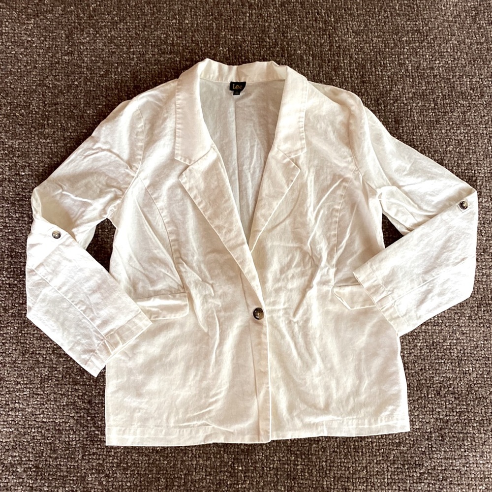 Vintage Lee Jeans Linen Blazer